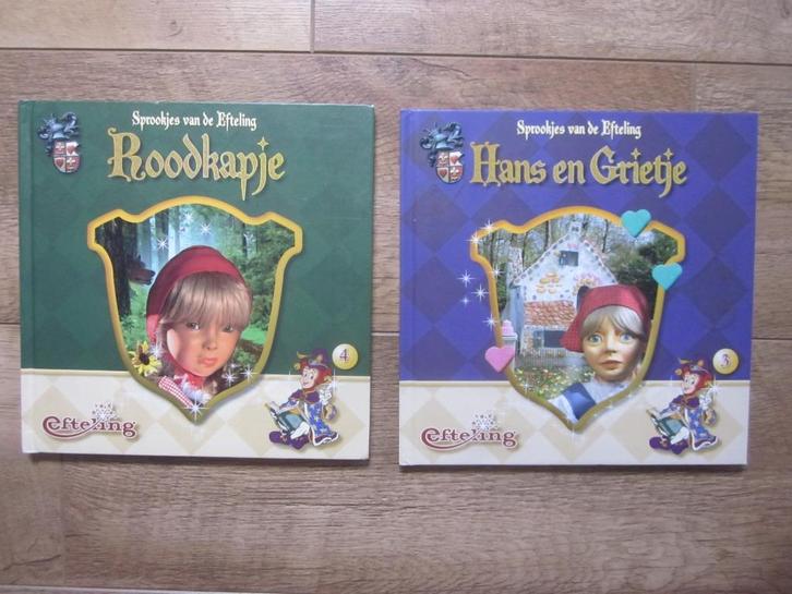 Efteling Sprookjes boeken: Roodkapje en Hans en Grietje, Verzamelen, Efteling, Nieuw, Overige typen, Ophalen of Verzenden