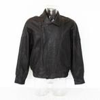 Mooie Soepele Leren AM2 Heren Jas* (M) € 80,-, AM2, Bruin, Maat 48/50 (M), Ophalen of Verzenden