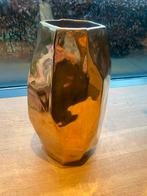 Gouden Ecri Living Vaas, Gebruikt, Overige kleuren, Aardewerk of Porselein, Ophalen of Verzenden