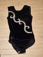 Milano Turnpakje Zwart ASM (164-176), Sport en Fitness, Turnen, Zwart, Ophalen of Verzenden, Zo goed als nieuw, Turnpak(je)
