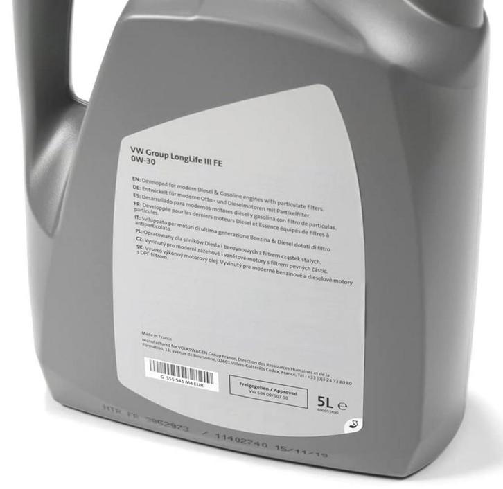 VAG 0W30 Motorolie VW 504 / 507 NIEUW, Auto diversen, Onderhoudsmiddelen, Ophalen of Verzenden