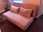 Maisons du monde roze zit / slaapbank, Ophalen, Overige kleuren, 190 cm of minder, Zo goed als nieuw
