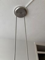 Hanglamp voor boven de tafel, Ophalen of Verzenden, Gebruikt, Metaal, 50 tot 75 cm