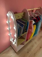 Ivy & Lily Houten Kledingrek met Spiegel en Licht roze, Kinderen en Baby's, Kinderkamer | Inrichting en Decoratie, Ophalen, Zo goed als nieuw
