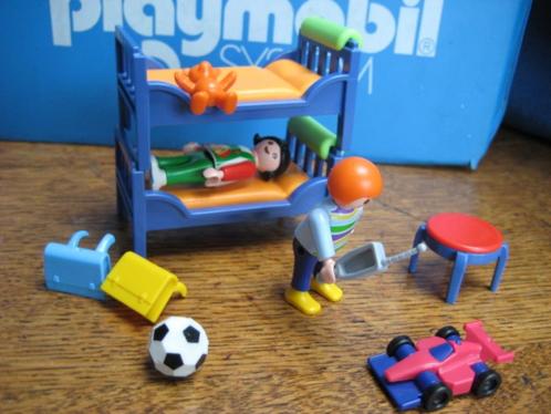 huis huisinrichting 3964 kinderkamer stapelbed 100% compleet, Kinderen en Baby's, Speelgoed | Playmobil, Zo goed als nieuw, Complete set
