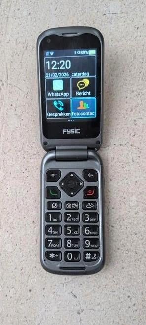 Fysic F25 seniorentelefoon, Telecommunicatie, Mobiele telefoons | Batterijen en Accu's, Ophalen of Verzenden, Overige merken