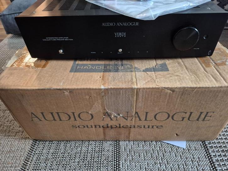 Audio Analogue VERDI CENTO Like new!, Audio, Tv en Foto, Versterkers en Receivers, Zo goed als nieuw, 120 watt of meer, Overige merken