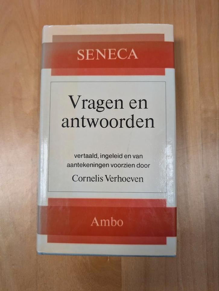 Seneca - Vragen en antwoorden, Boeken, Filosofie, Zo goed als nieuw, Algemeen, Ophalen of Verzenden