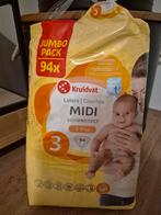 Kruidvat Luiers Midi - Jumbo Pack 94 stuks, Ophalen, Nieuw, Minder dan 140 cm, Minder dan 70 cm