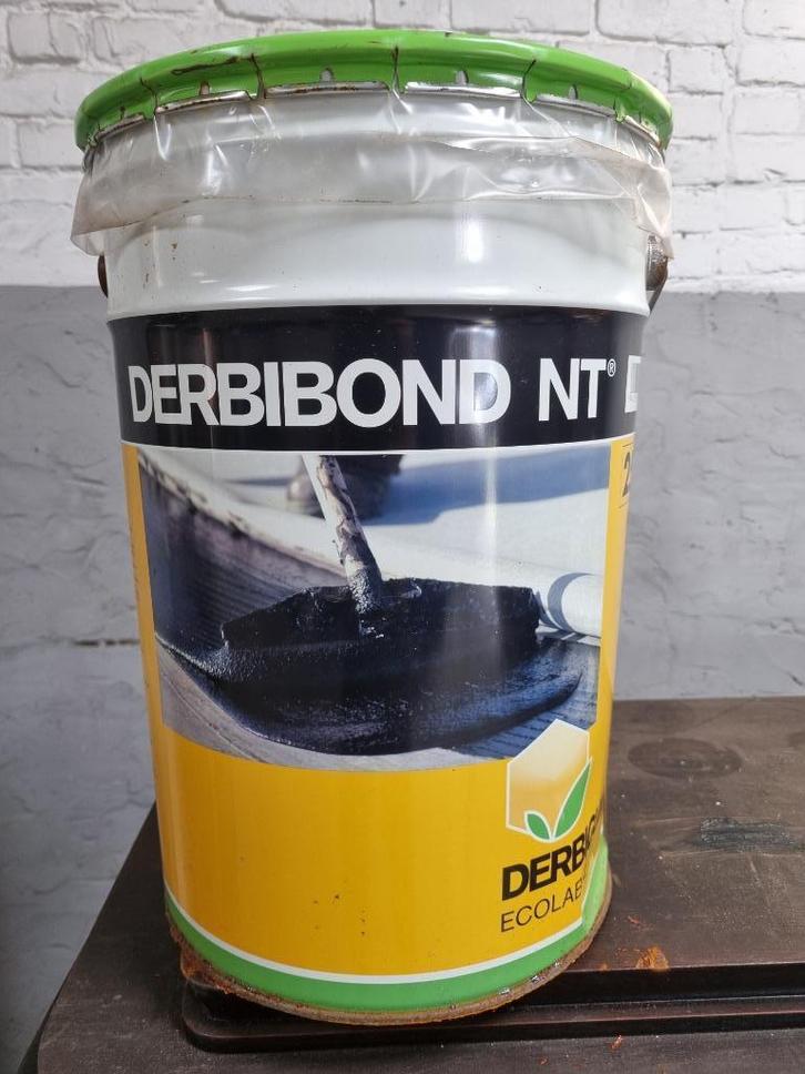 DERBIBOND NT, bitumineuze koudlijm, koudlijm, lijm, Doe-het-zelf en Verbouw, Dakpannen en Dakbedekking, Zo goed als nieuw, Overige typen