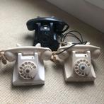 Bakkelieten telefoons PTT set van 3, Telecommunicatie, Vaste telefoons | Niet Draadloos, Ophalen of Verzenden, Gebruikt, Bakeliet