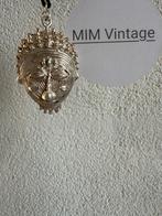 R216/Zilveren Hanger Afrikaans Masker, Gebruikt, Overige voorstellingen, Verzenden, X