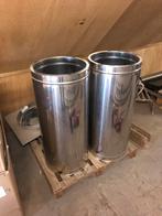 Rookkanaal Metaloterm Holeterm dubbelwandig, Doe-het-zelf en Verbouw, Buizen en Afvoer, Ophalen, Afvoer, 6 meter of meer, Nieuw