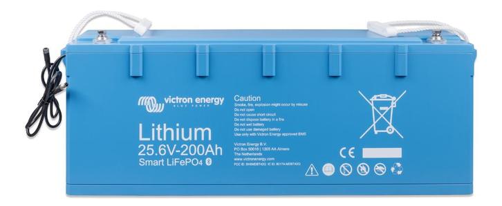 Victron LiFePO4 Battery 25.6V/200Ah - Smart-a, Caravans en Kamperen, Camper-accessoires, Nieuw, Ophalen of Verzenden