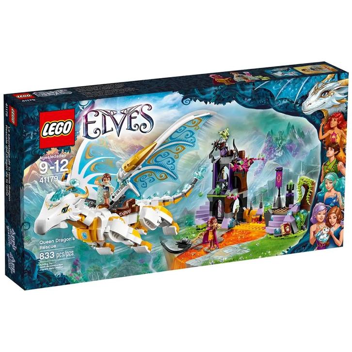 Lego Elves - 41179 – Koningindraak redding, Kinderen en Baby's, Speelgoed | Duplo en Lego, Zo goed als nieuw, Lego, Complete set