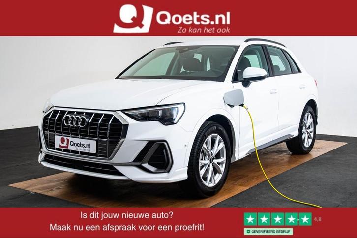 Audi Q3 45 TFSI e edition Trekhaak - Sportstoelen - Bang & O, Auto's, Audi, Bedrijf, Te koop, Q3, 360° camera, ABS, Airbags, Airconditioning