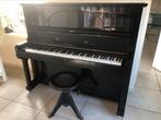 Mooie piano, zwart houten kast, Muziek en Instrumenten, Piano's, Piano, Zwart, Ophalen