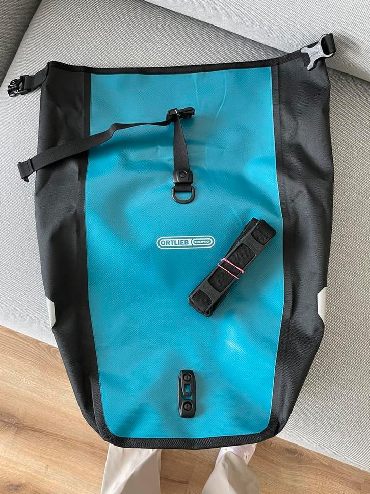 Nieuwe Ortlieb Backroller 20 liter - Blauw, Fietsen en Brommers, Fietsaccessoires | Fietstassen, Zo goed als nieuw, Ophalen of Verzenden