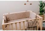 Baby only boxkleed 75x95cm + bed/boxbumper in de kleur clay, Ophalen, Gebruikt, Boxkleed, Rechthoekig