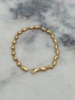 Prachtige 14 karaat gouden druppel armband voor dames 19 cm, Sieraden, Tassen en Uiterlijk, Armbanden, Nieuw, Ophalen of Verzenden