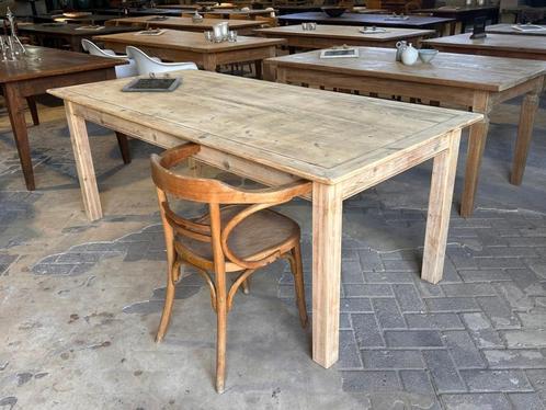Boerentafel - 200 x 95 cm + 78 cm hoog, Huis en Inrichting, Tafels | Eettafels, Nieuw, 50 tot 100 cm, 150 tot 200 cm, Vijf personen of meer