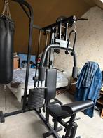 Fitnes krachttraining - kracht station met bokszak !, Sport en Fitness, Fitnessmaterialen, Ophalen of Verzenden, Zo goed als nieuw