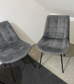 Grijze eetkamerstoelen 6x, Huis en Inrichting, Stoelen, Ophalen of Verzenden, Zo goed als nieuw, Grijs, Vijf, Zes of meer stoelen