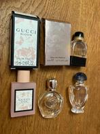 Mini parfum flesjes Gucci, Versace & Armani, Ophalen of Verzenden, Nieuw, Miniatuur
