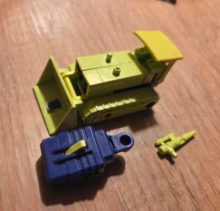 G1 Bonecrusher - Constructicon - Transformers, Verzamelen, Transformers, Gebruikt, G1, Decepticons, Ophalen of Verzenden