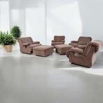 Vintage 6-delige modulaire zithoek, sofa's, elementenbank, Huis en Inrichting, Banken | Bankstellen, Ophalen, 75 tot 100 cm, Zo goed als nieuw