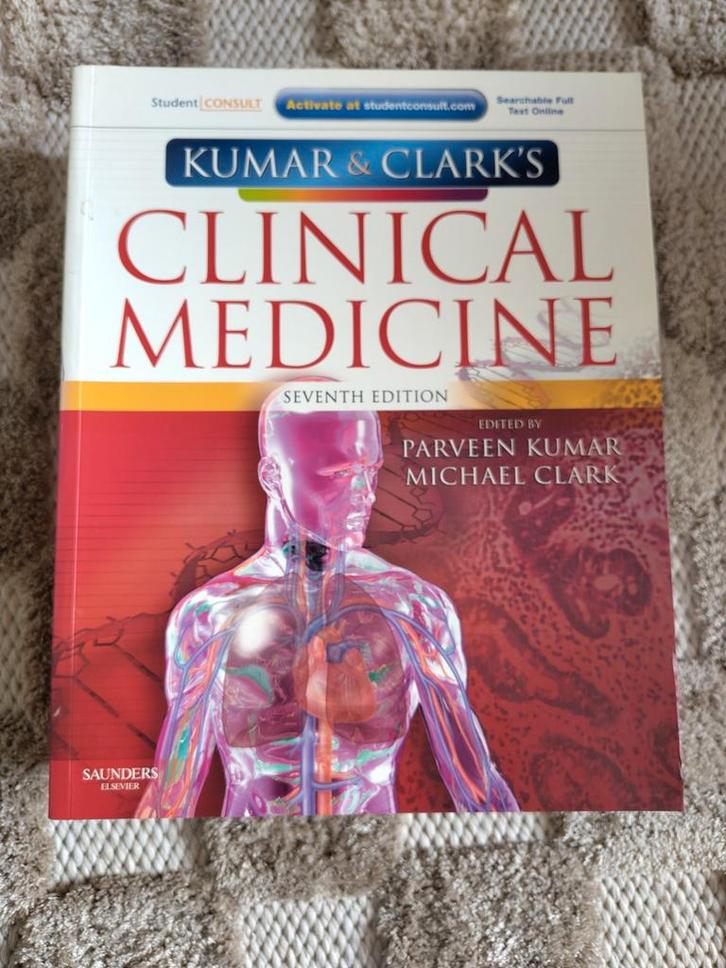 Kumar & Clark's Clinical Medicine - 7e Editie, Boeken, Studieboeken en Cursussen, Gelezen, WO, Beta, Ophalen of Verzenden