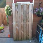 Tuinpoort. Afm. 1mtr breed, 2 mtr hoog, Tuin en Terras, Ophalen, Gebruikt, Minder dan 3 meter