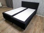 Mooie Zwart Boxpring Bed, Info@banxtel.nl, 3194DC, Verzenden, Tweepersoons