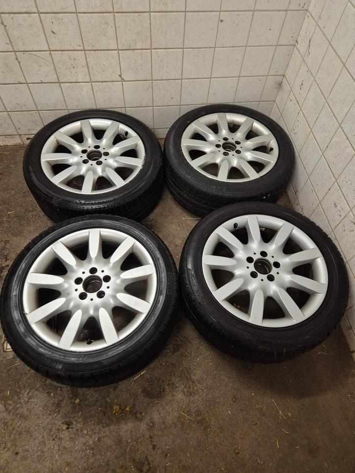 originele Mercedes S-klasse W222 winterwielenset 18 inch, Auto-onderdelen, Banden en Velgen, Banden en Velgen, Winterbanden, 18 inch