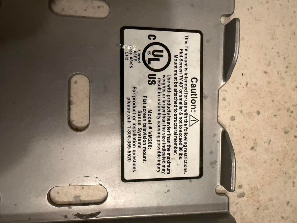 TV Beugel Flatscreen tot 35kg, Audio, Tv en Foto, Televisiebeugels, Ophalen of Verzenden, Gebruikt