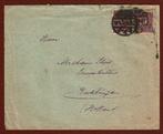 Envelop uit Duitsl. aan Abraham Sluis, Enkhuizen - 1922, Postzegels en Munten, Ophalen of Verzenden, Envelop