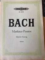 Bach Matthäus Passion bladmuziek, Ophalen of Verzenden, Zo goed als nieuw, Overige onderwerpen