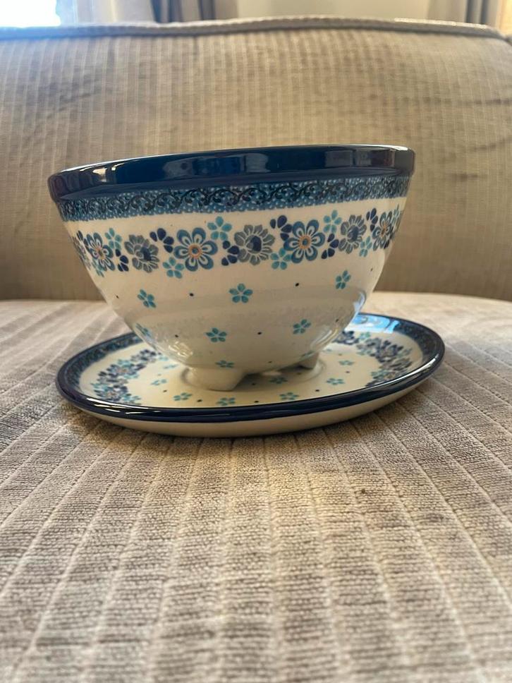 Bunzlau castle fruittest, Huis en Inrichting, Keuken | Servies, Zo goed als nieuw, Kom(men), Overige stijlen, Aardewerk, Ophalen of Verzenden