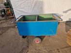 Voerwagen voerkar gebruikt 75€, 100 liter of meer, Ophalen, Gebruikt, Transportkar