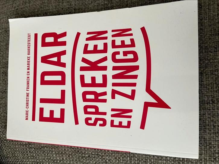 Eldar, spreken en zingen, Boeken, Studieboeken en Cursussen, Zo goed als nieuw, Ophalen of Verzenden