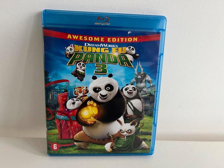 Kung Fu Panda 3 Blu-ray (Nieuwstaat), Cd's en Dvd's, Blu-ray, Zo goed als nieuw, Kinderen en Jeugd, Ophalen of Verzenden