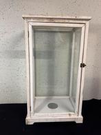 Mooie houten met glazen vitrine display etagere, ?, Zo goed als nieuw, Minder dan 100 cm, 25 tot 50 cm