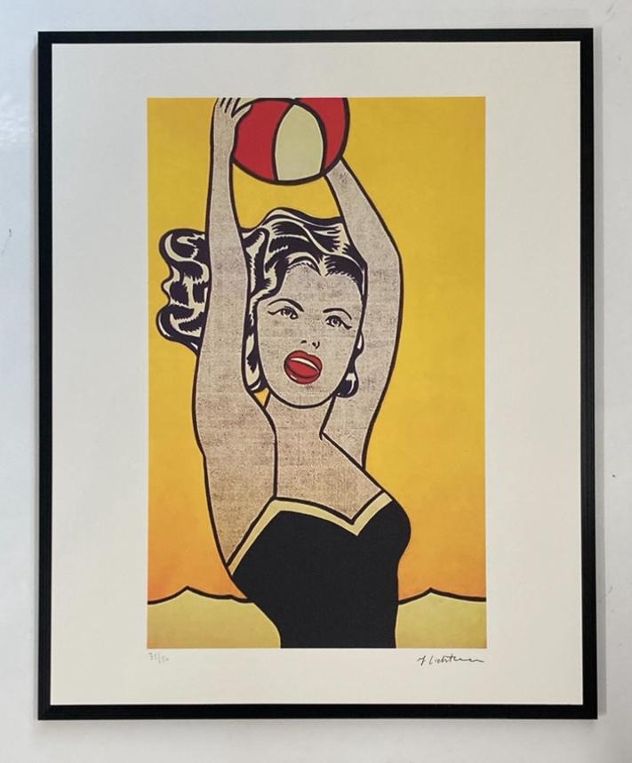 Roy Lichtenstein : lithografie meet certificaat, Antiek en Kunst, Kunst | Litho's en Zeefdrukken, Ophalen of Verzenden