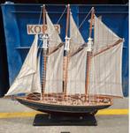 Marco Polo driemaster zeilschip minatuur, Ophalen, Schaalmodel, ., Zeilboot