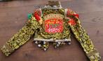 Uniek goud jasje carnaval, Ophalen of Verzenden, Zo goed als nieuw, Maat 34 (XS) of kleiner, Overige typen