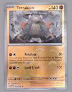 Terrakion 054/086 {Pokeball}, Ophalen of Verzenden, Zo goed als nieuw, Losse kaart, Foil