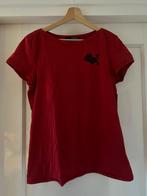 Rood zwangerschapsshirtje Supermom - maat M, Maat 38/40 (M), Zo goed als nieuw, Supermom, Rood