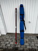 2 werphengels met molens en toebehoren + 1 vaste hengel., Watersport en Boten, Ophalen of Verzenden, Gebruikt, Werphengel