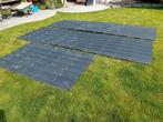 Dakpanprofielplaten aluminium mat zwart, Doe-het-zelf en Verbouw, Dakpannen en Dakbedekking, Ophalen, Zo goed als nieuw, Zwart