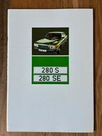 Mercedes-Benz S-klasse 280 W116 brochure 8/72, Verzenden, Zo goed als nieuw, Mercedes